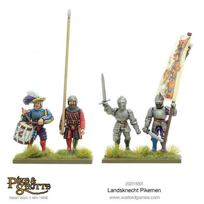 Pike & Shotte: Italian Wars 1494-1559 - Landsknechts Pikemen