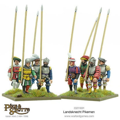 Pike & Shotte: Italian Wars 1494-1559 - Landsknechts Pikemen