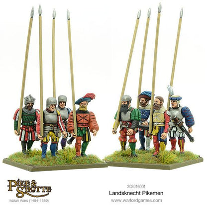 Pike & Shotte: Italian Wars 1494-1559 - Landsknechts Pikemen