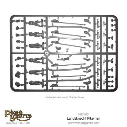 Pike & Shotte: Italian Wars 1494-1559 - Landsknechts Pikemen