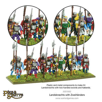 Pike & Shotte: Italian Wars 1494-1559 - Landsknechts with Zweihanders