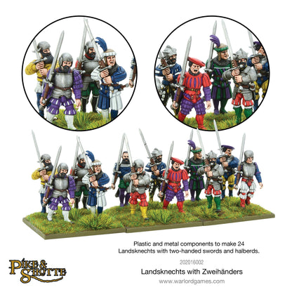 Pike & Shotte: Italian Wars 1494-1559 - Landsknechts with Zweihanders