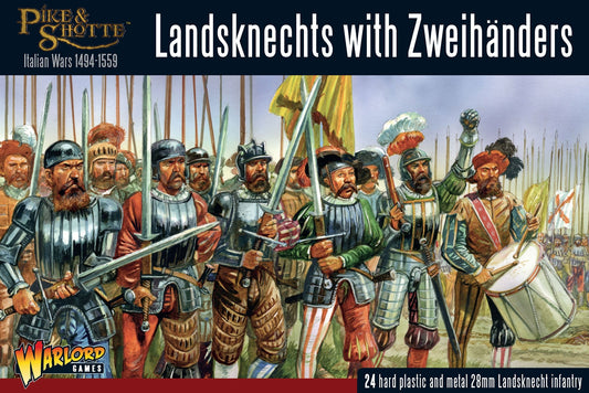 Pike & Shotte: Italian Wars 1494-1559 - Landsknechts with Zweihanders