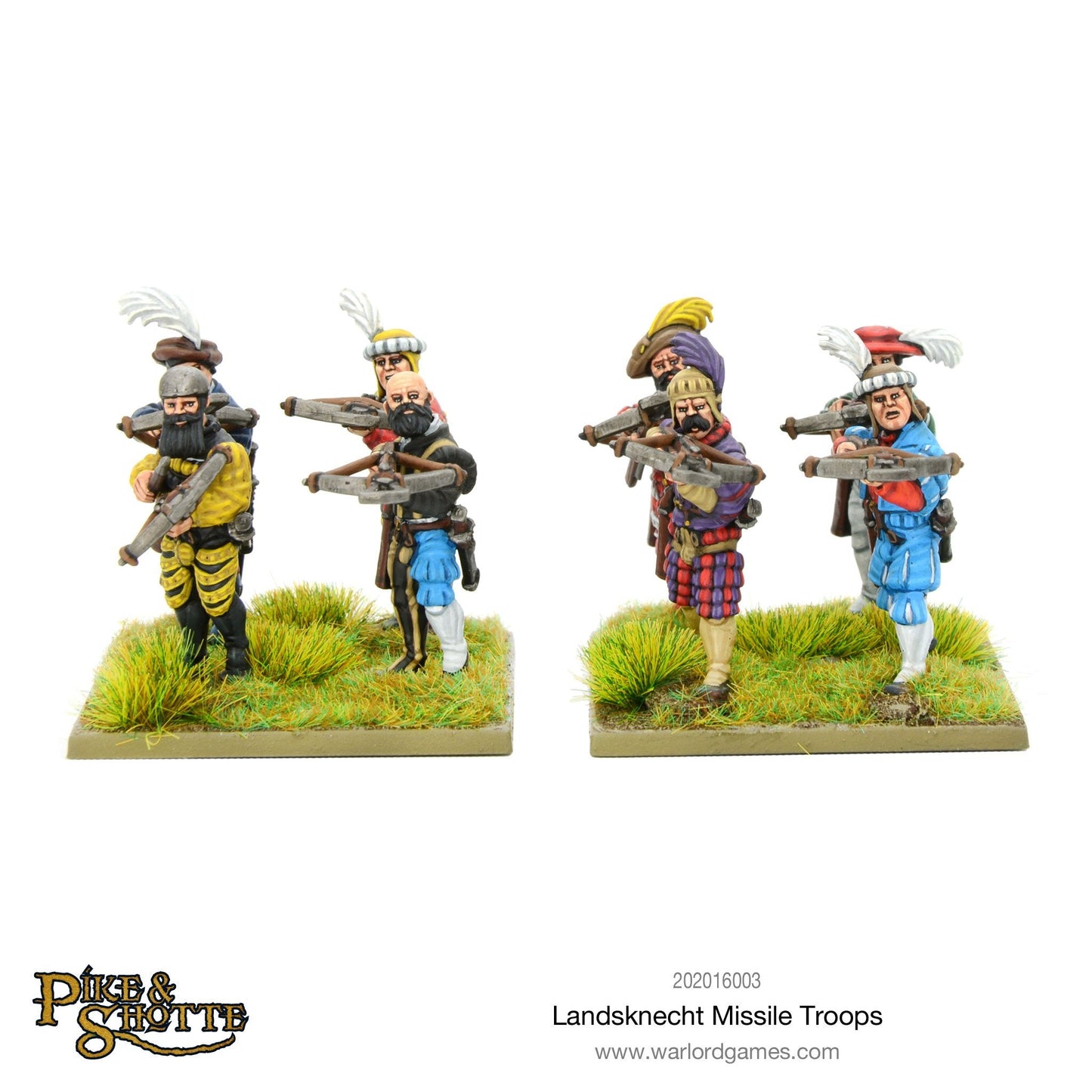 Pike & Shotte: Italian Wars 1494-1559 - Landsknecht missile troops