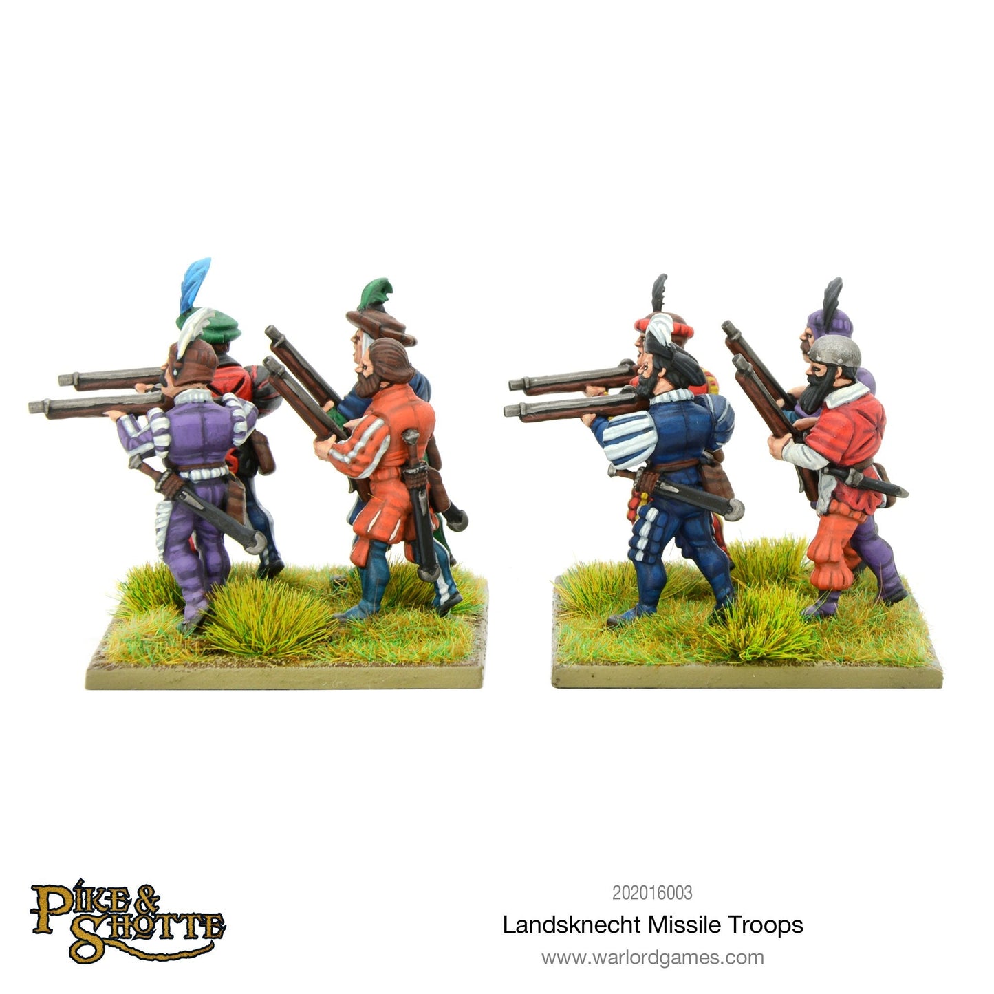 Pike & Shotte: Italian Wars 1494-1559 - Landsknecht missile troops