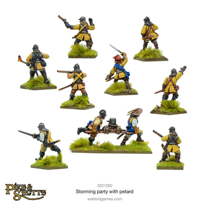 Pike & Shotte: The English Civil Wars & Thirty Years War - Storming party with petard