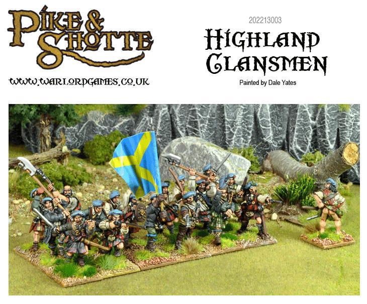 Black Powder: Highland Clansmen boxed set