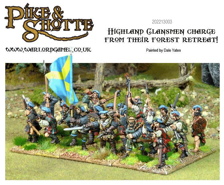 Black Powder: Highland Clansmen boxed set