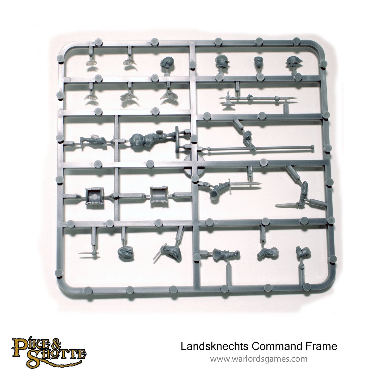 Pike & Shotte: Landsknect command sprue