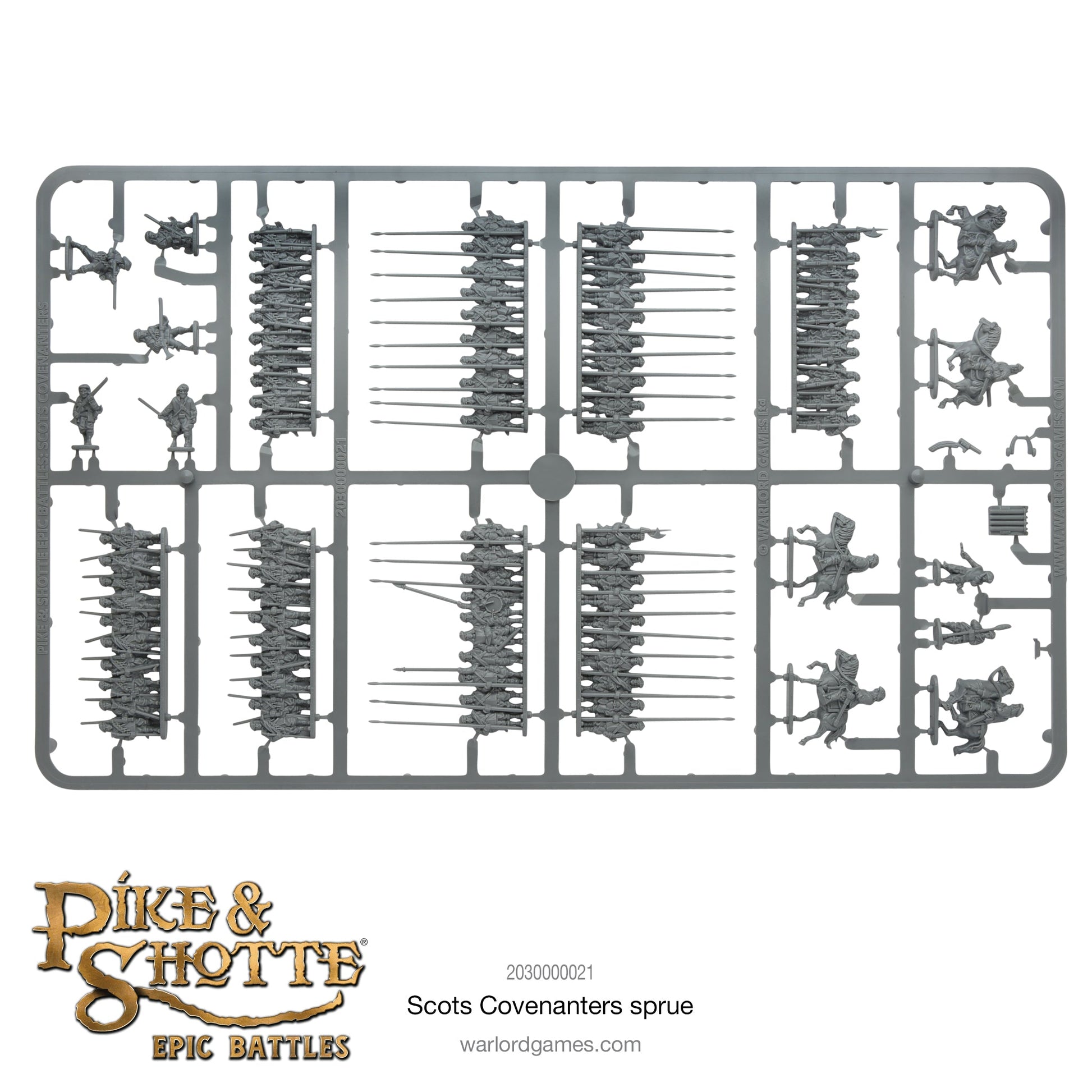 Epic Battles: Pike & Shotte - Battles Scots Covenanters sprue