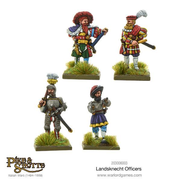 Pike & Shotte: Italian Wars 1494-1559 - Landsknechts officers