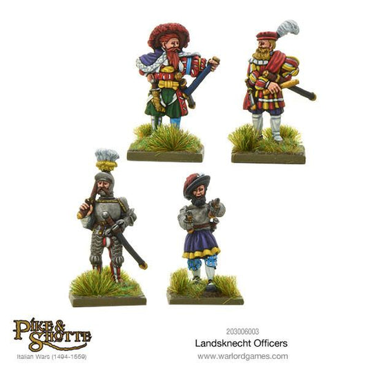 Pike & Shotte: Italian Wars 1494-1559 - Landsknechts officers