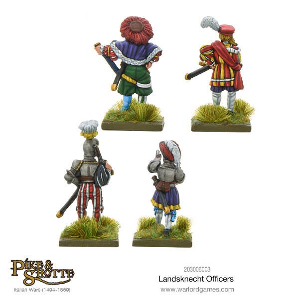 Pike & Shotte: Italian Wars 1494-1559 - Landsknechts officers