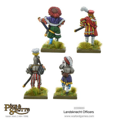 Pike & Shotte: Italian Wars 1494-1559 - Landsknechts officers