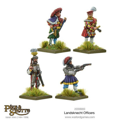 Pike & Shotte: Italian Wars 1494-1559 - Landsknechts officers