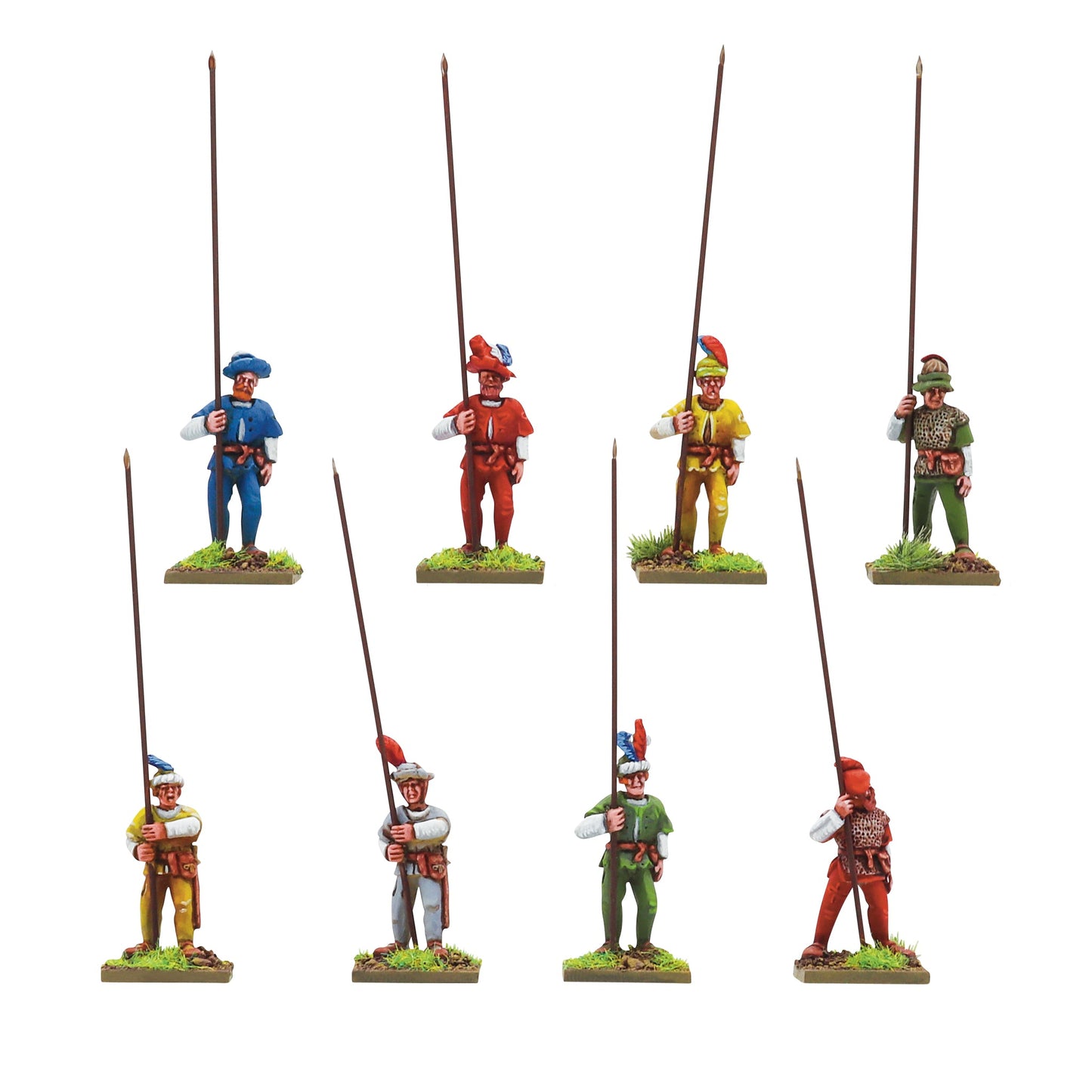 Pike & Shotte: Italian Wars 1494-1559 - Italian Wars Swiss Pikemen - 'At order'