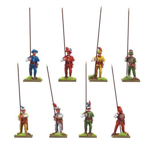 Pike & Shotte: Italian Wars 1494-1559 - Italian Wars Swiss Pikemen - 'At order'