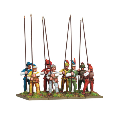 Pike & Shotte: Italian Wars 1494-1559 - Italian Wars Swiss Pikemen - 'At order'