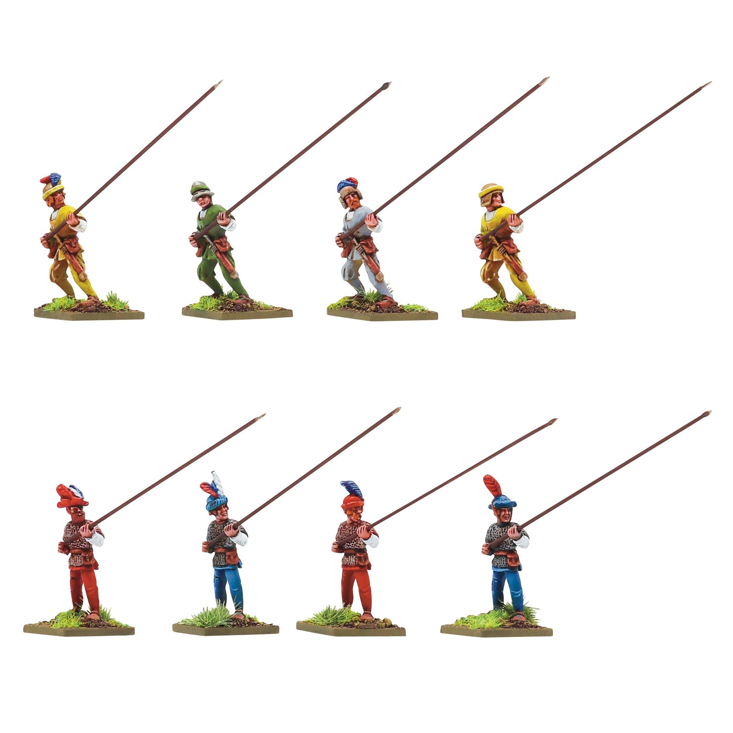 Pike & Shotte: Italian Wars 1494-1559 - Italian Wars Swiss Pikemen - 'At port 45'