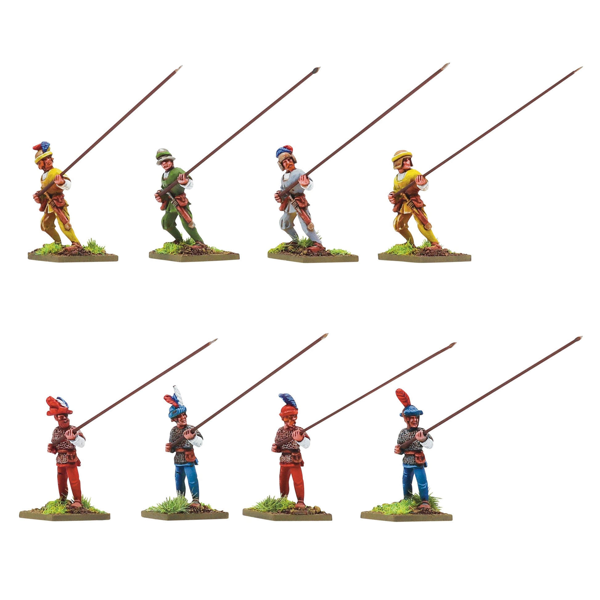 Pike & Shotte: Italian Wars 1494-1559 - Italian Wars Swiss Pikemen - 'At port 45'