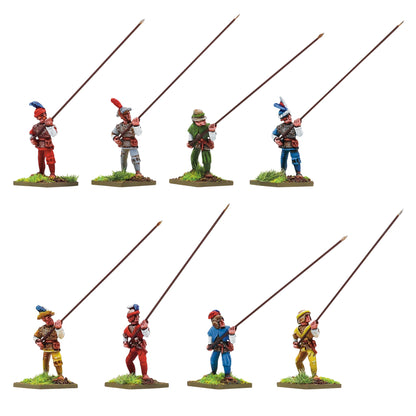 Pike & Shotte: Italian Wars 1494-1559 - Italian Wars Swiss Pikemen - 'At port 60'