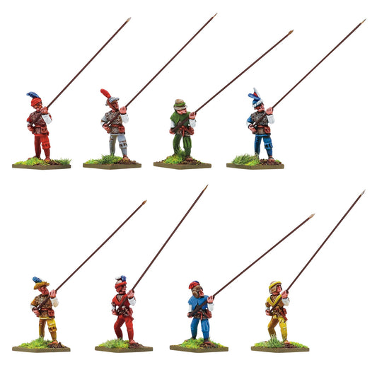 Pike & Shotte: Italian Wars 1494-1559 - Italian Wars Swiss Pikemen - 'At port 60'