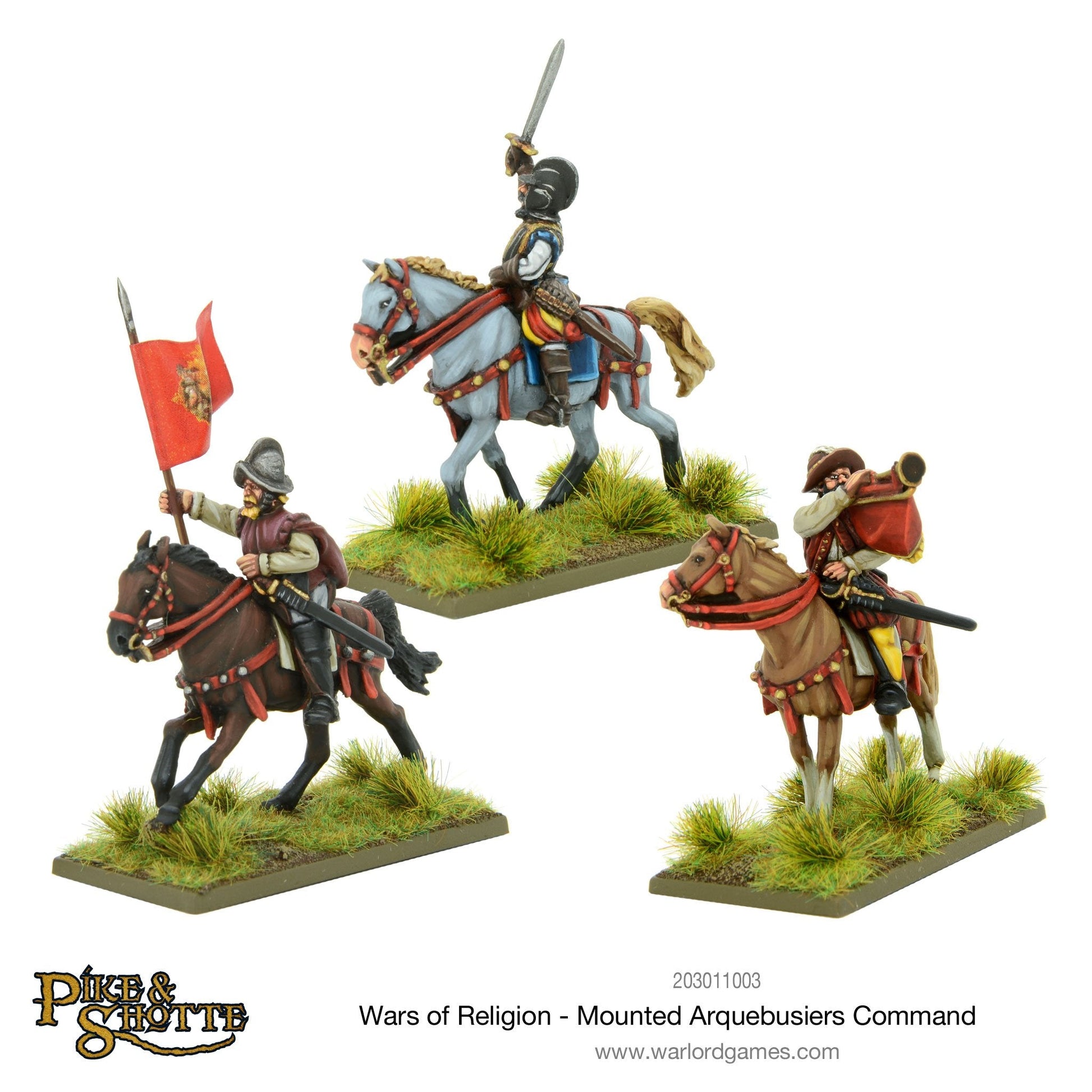 Pike & Shotte: Wars of Religion 1524-1648 - Wars of Religion Mounted Arquebusiers command