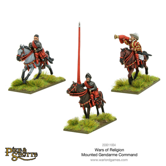 Pike & Shotte: Wars of Religion 1524-1648 - Wars of Religion Mounted Gendarme command