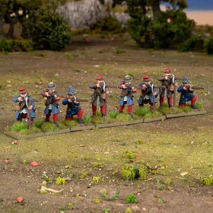 Pike & Shotte: Polish-Lithuanian Commonwealth later infantry with muskets firing