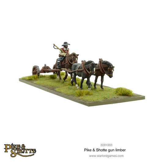 Pike & Shotte: The English Civil Wars & Thirty Years War - gun limber