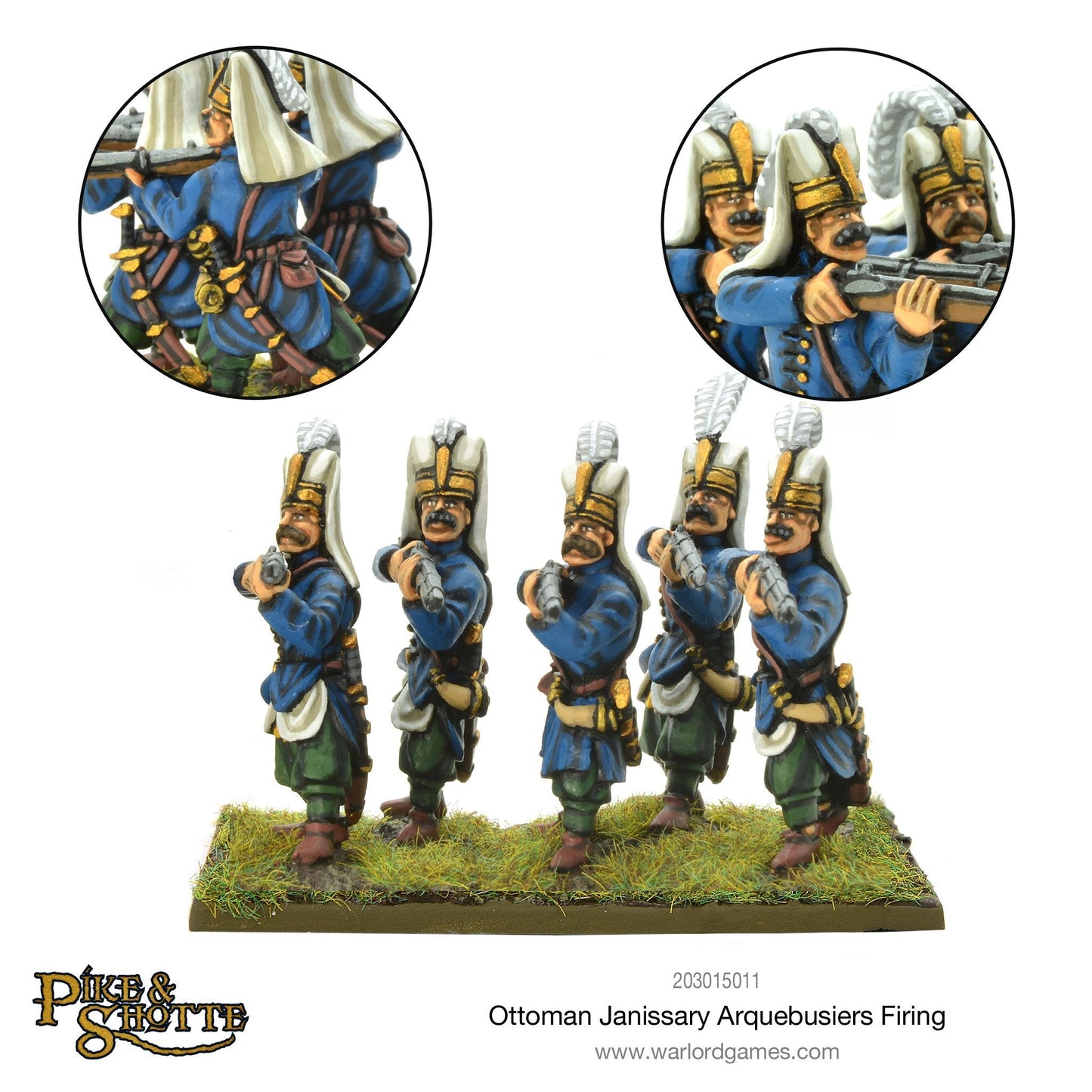 Pike & Shotte: Wars of Religion 1524-1648 - Ottoman Janissary Arquebusiers firing