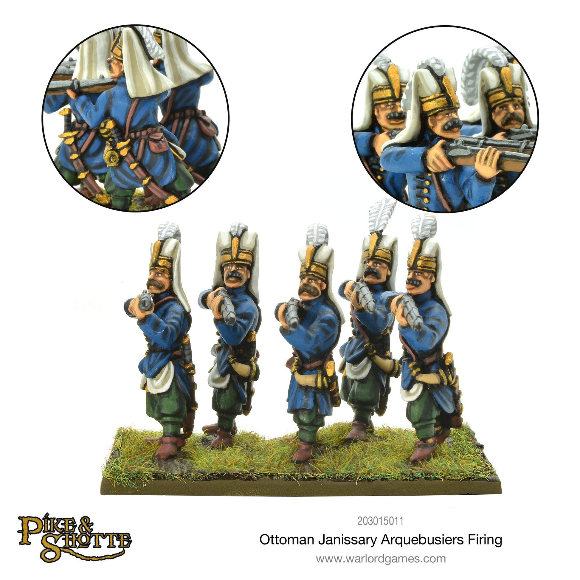 Pike & Shotte: Wars of Religion 1524-1648 - Ottoman Janissary Arquebusiers firing