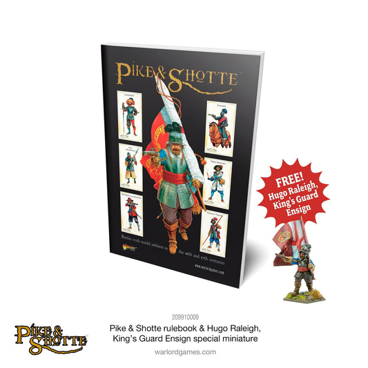 Pike & Shotte: The English Civil Wars & Thirty Years War - rulebook & Special Figure