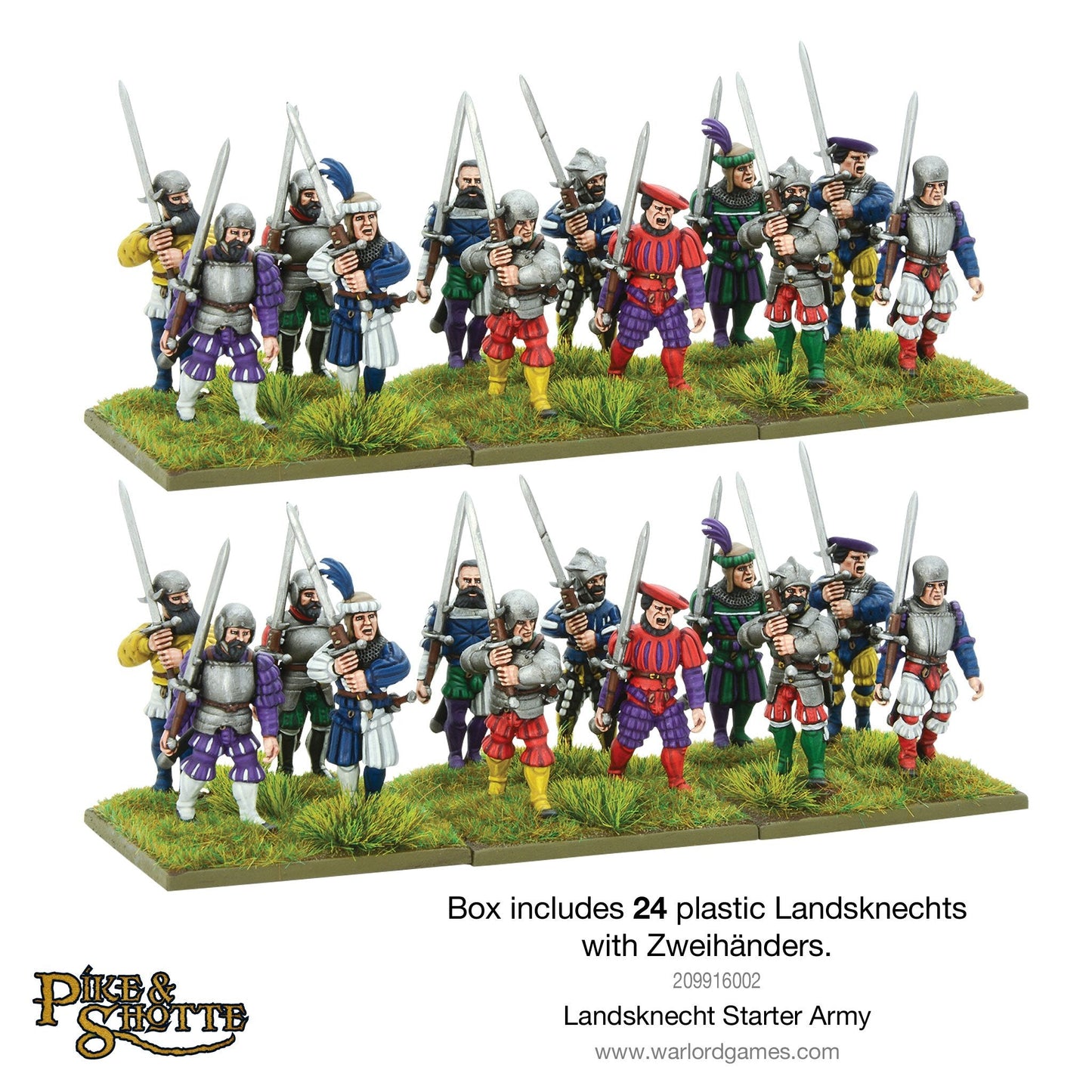 Pike & Shotte: Italian Wars 1494-1559 - Landsknecht Starter Army