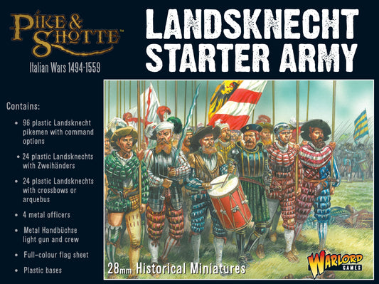 Pike & Shotte: Italian Wars 1494-1559 - Landsknecht Starter Army