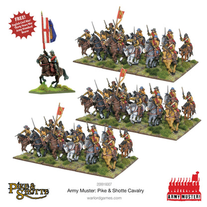 Pike & Shotte: The English Civil Wars & Thirty Years War - Army Muster: Pike & Shotte Cavalry