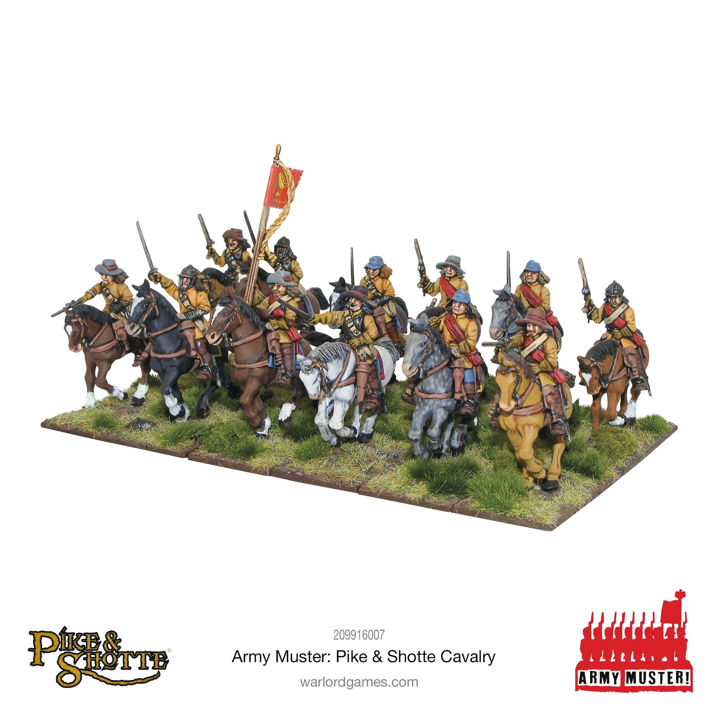 Pike & Shotte: The English Civil Wars & Thirty Years War - Army Muster: Pike & Shotte Cavalry