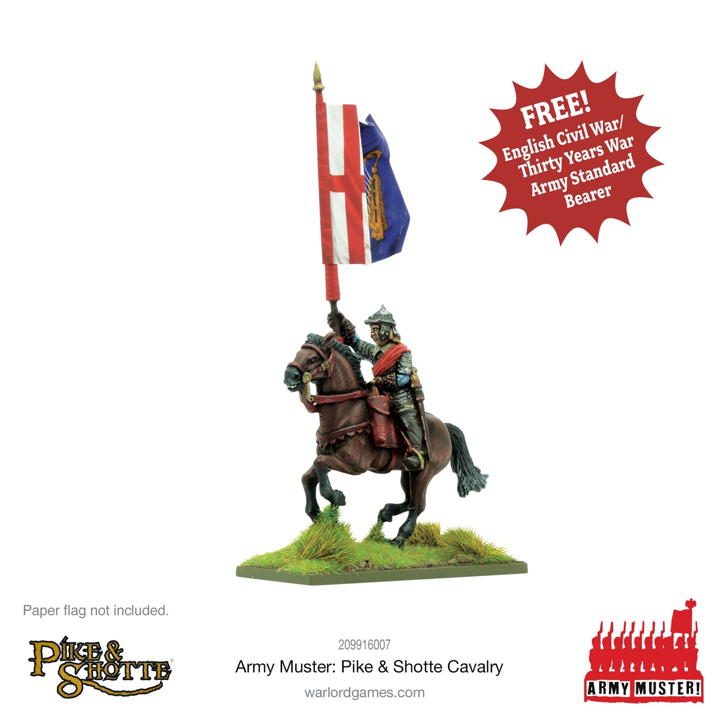Pike & Shotte: The English Civil Wars & Thirty Years War - Army Muster: Pike & Shotte Cavalry