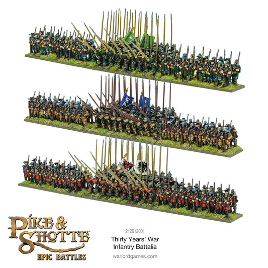 Epic Battles: Pike & Shotte - Battles - Thirty Year's War Infantry Battalia