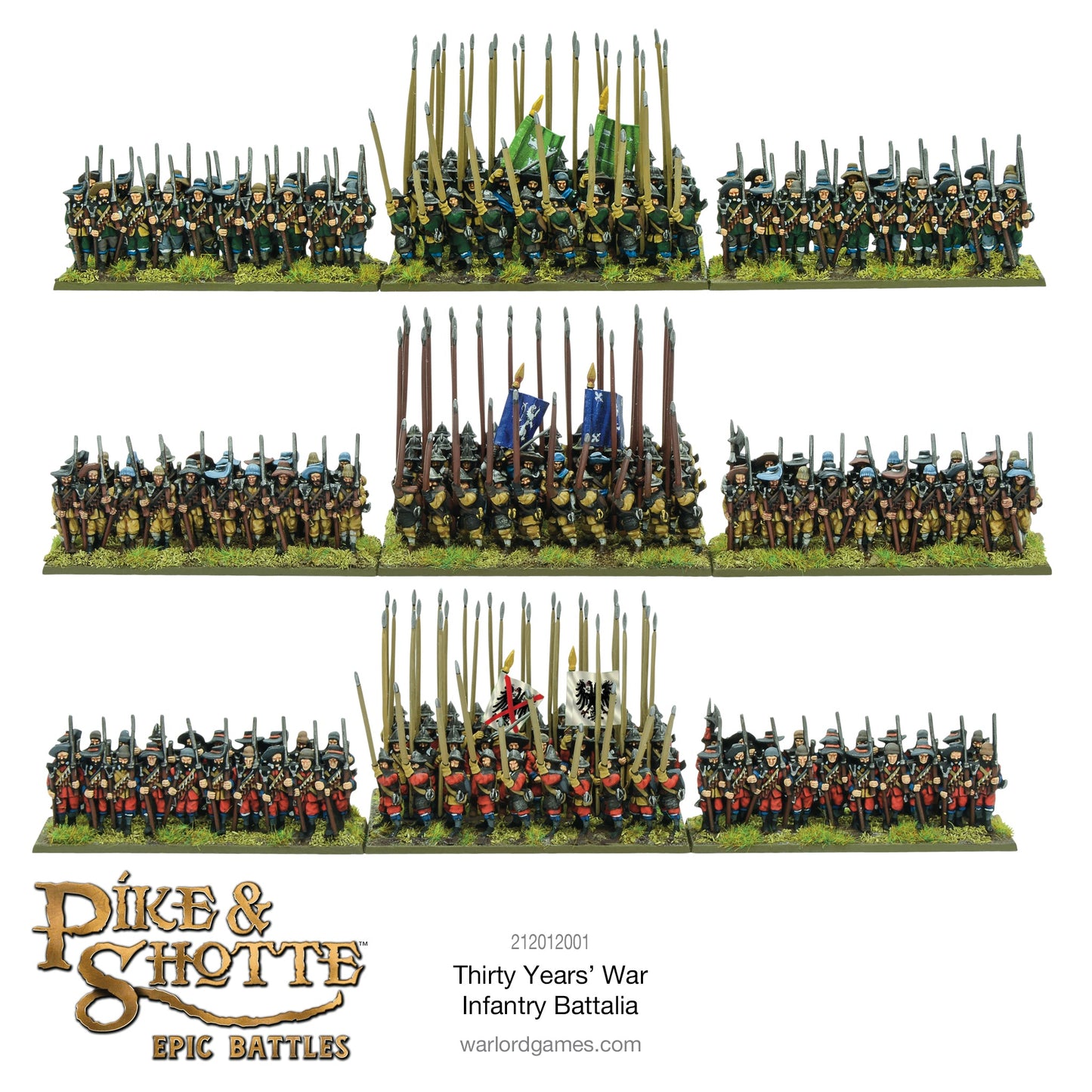 Epic Battles: Pike & Shotte - Battles - Thirty Year's War Infantry Battalia
