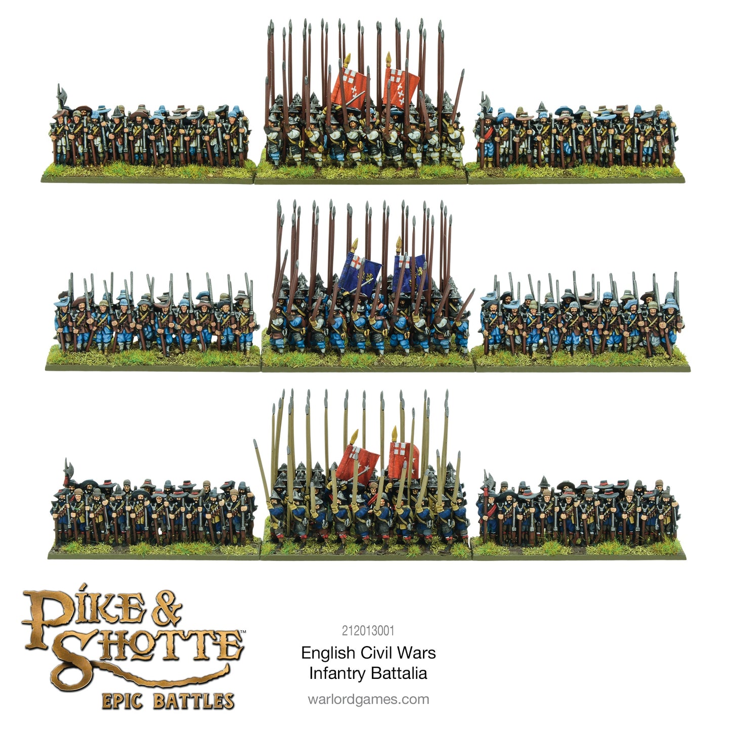 Epic Battles: Pike & Shotte - Battles - English Civil Wars Infantry Battalia