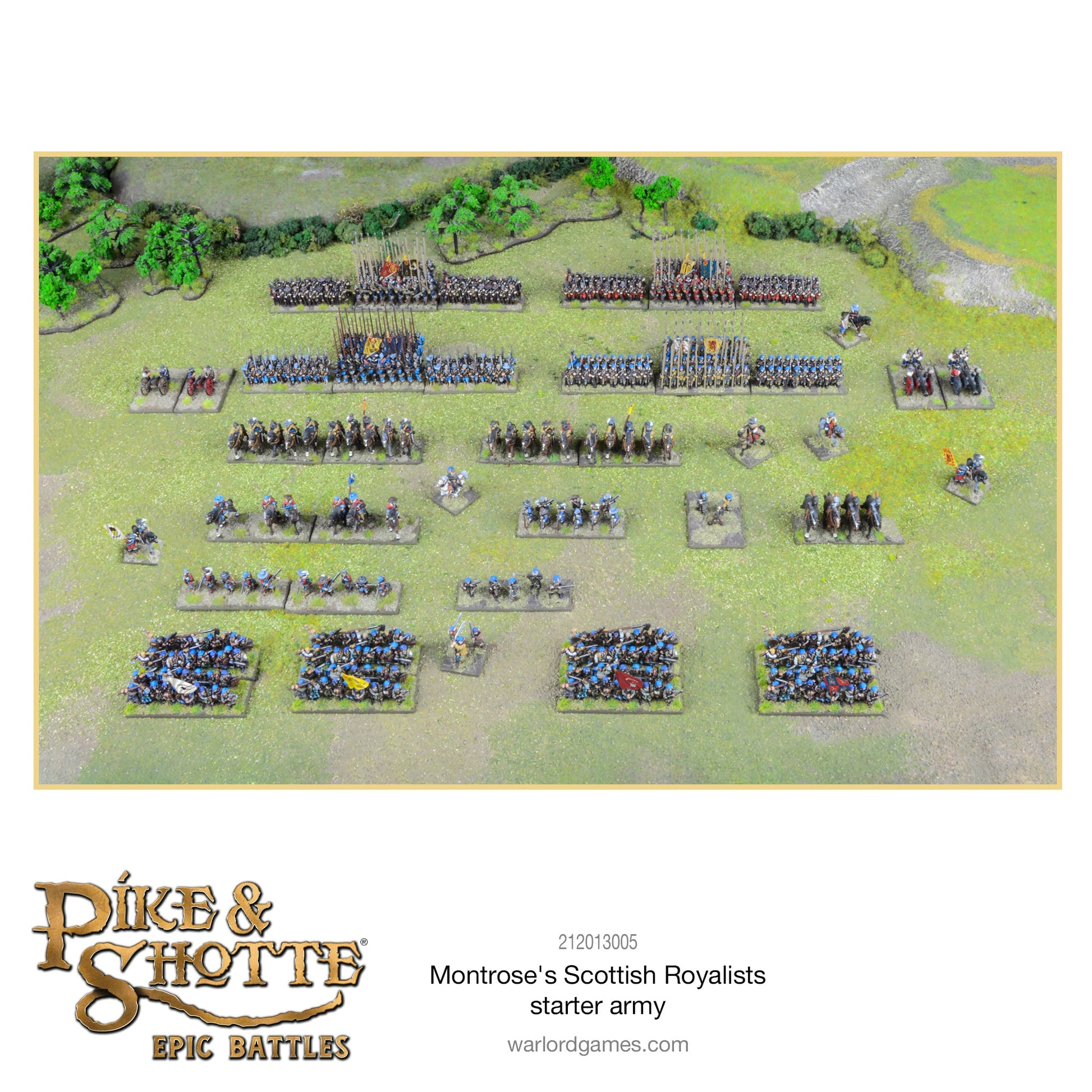 Epic Battles: Pike & Shotte - Battles: Montrose's Scottish Royalists starter army