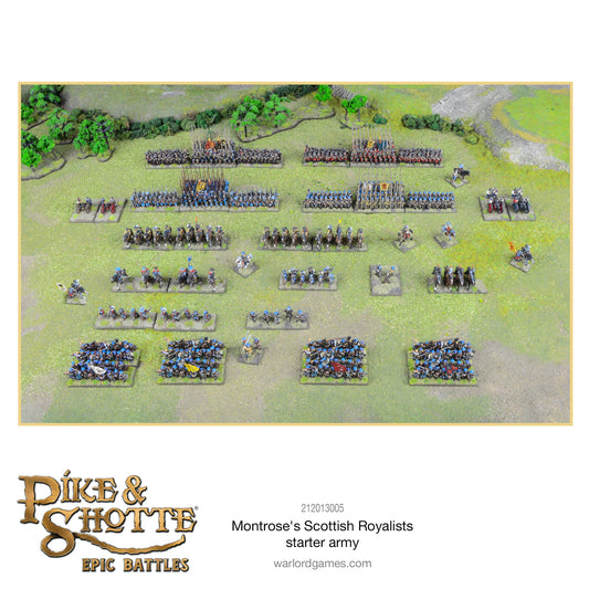 Epic Battles: Pike & Shotte - Battles: Montrose's Scottish Royalists starter army