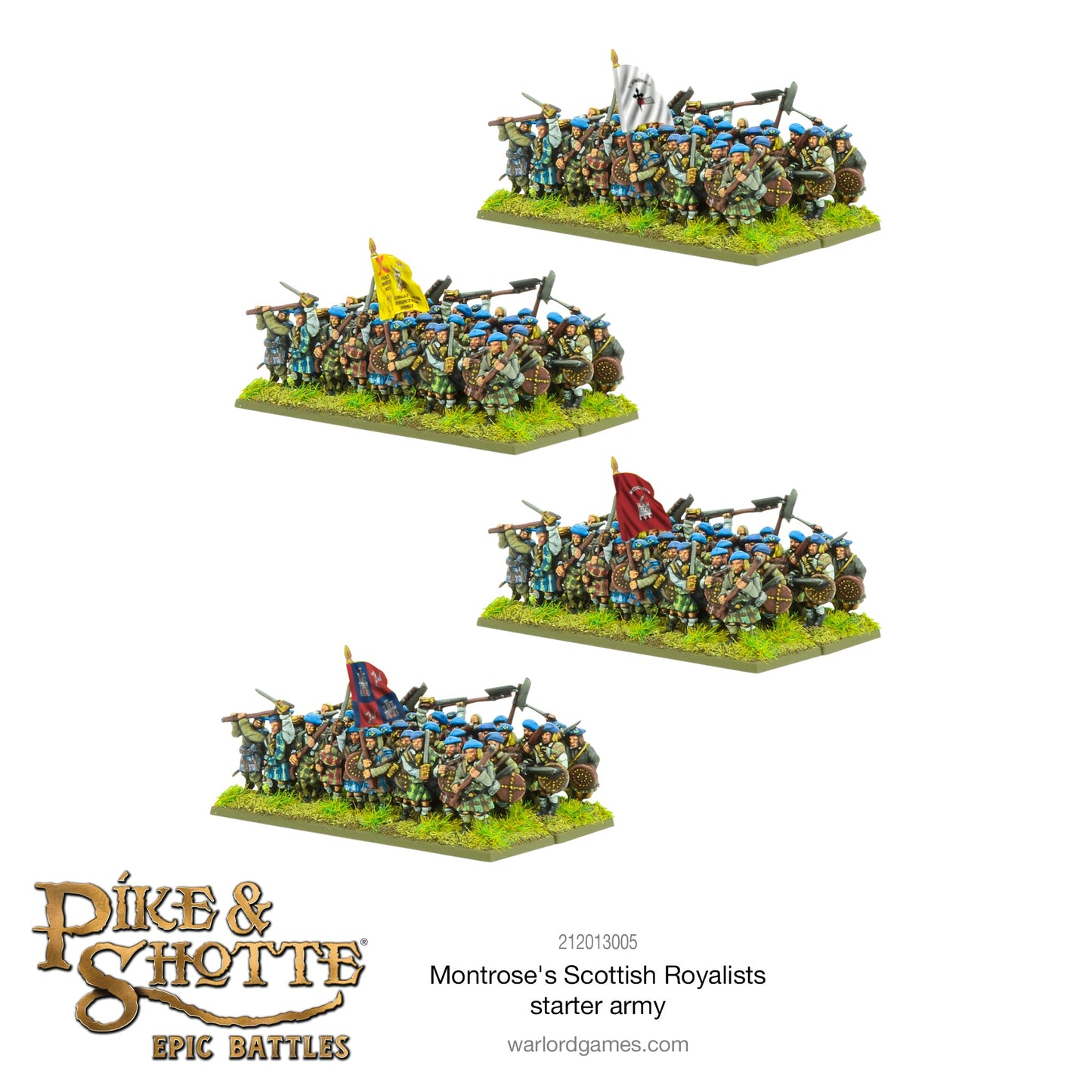 Epic Battles: Pike & Shotte - Battles: Montrose's Scottish Royalists starter army
