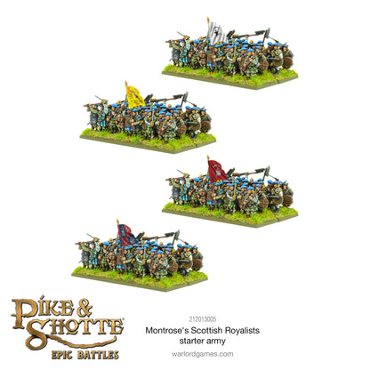 Epic Battles: Pike & Shotte - Battles: Montrose's Scottish Royalists starter army