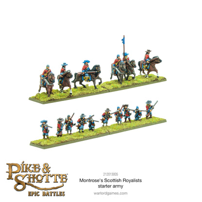 Epic Battles: Pike & Shotte - Battles: Montrose's Scottish Royalists starter army