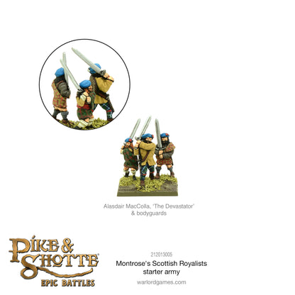Epic Battles: Pike & Shotte - Battles: Montrose's Scottish Royalists starter army