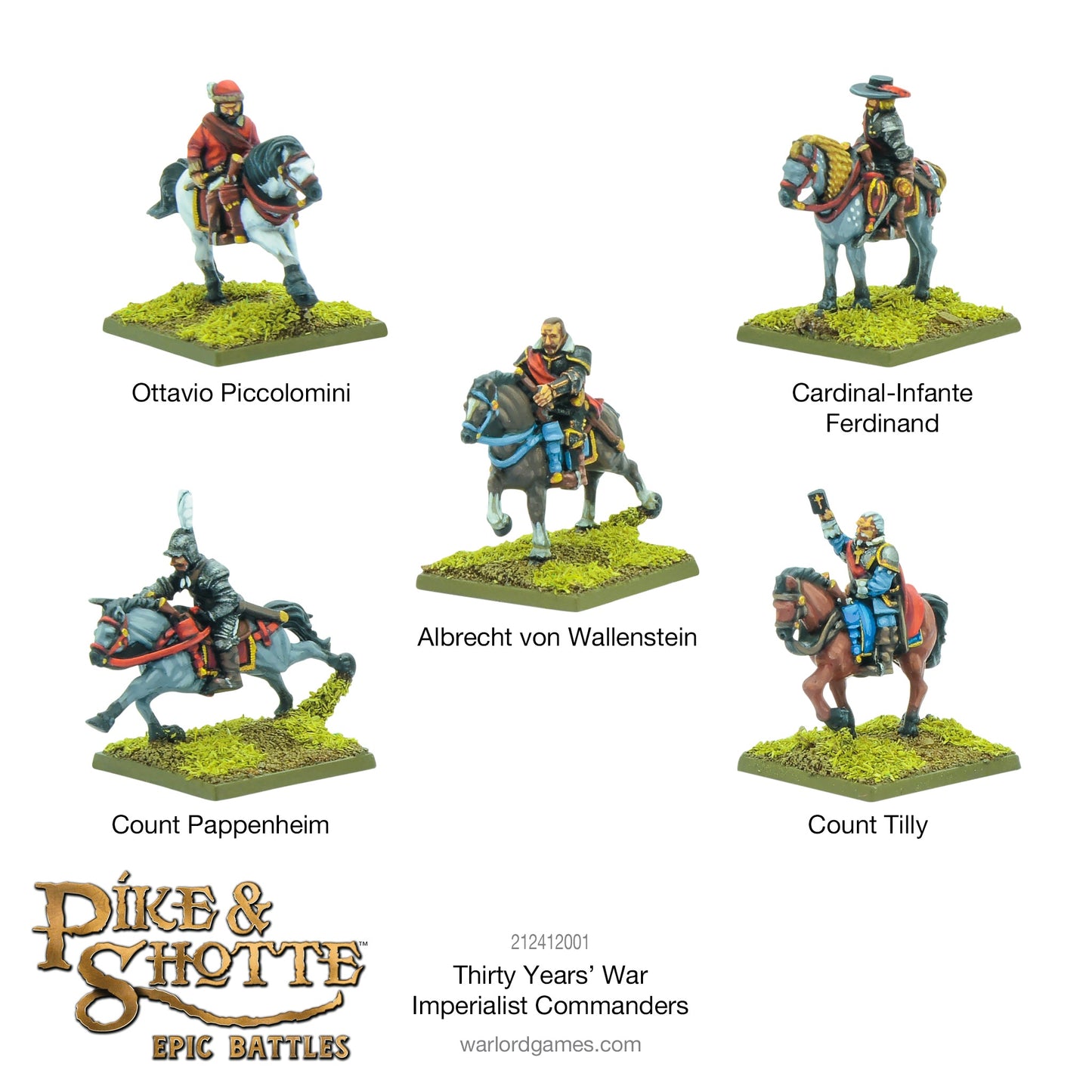 Epic Battles: Pike & Shotte - Battles - Thirty Years War Imperialist Commanders