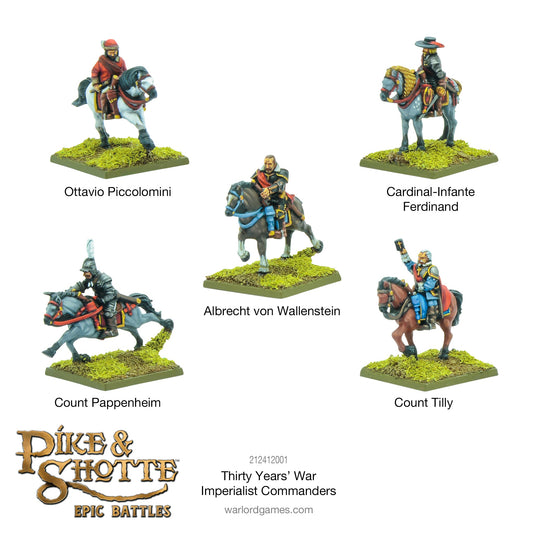 Epic Battles: Pike & Shotte - Battles - Thirty Years War Imperialist Commanders