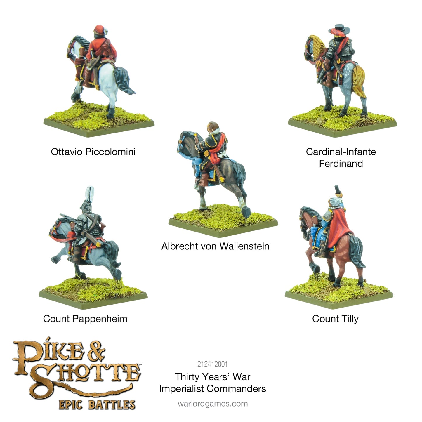 Epic Battles: Pike & Shotte - Battles - Thirty Years War Imperialist Commanders